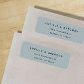 Einfache Rücksendeadresse