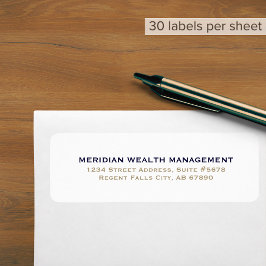 Einfache Rücksendeadresse