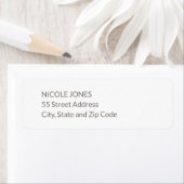 Einfache Rücksendeadresse (Insitu)