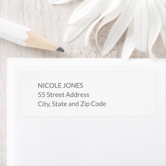 Einfache Rücksendeadresse (Insitu)