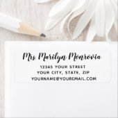 Einfache Rücksendeadresse (Insitu)