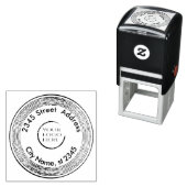 Einfache Rücksendeadresse für schlichte Logos Permastempel (Beispiel)