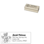Einfache Rücksendeadresse Gummistempel (Stempel)