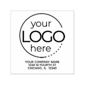 Einfache Rücksendeadresse Permastempel (Design)