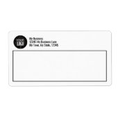 Einfache Rücksendeadresse von Firmenlogos (Vorne)