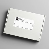 Einfache Rücksendeadresse von Firmenlogos