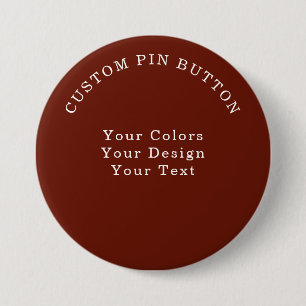 Einfache runde Anstecknadel/ Button
