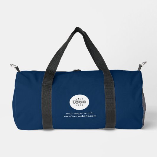 Einfache, runde, benutzerfreundliche Firmenlogos Duffle Bag (Vorderseite)