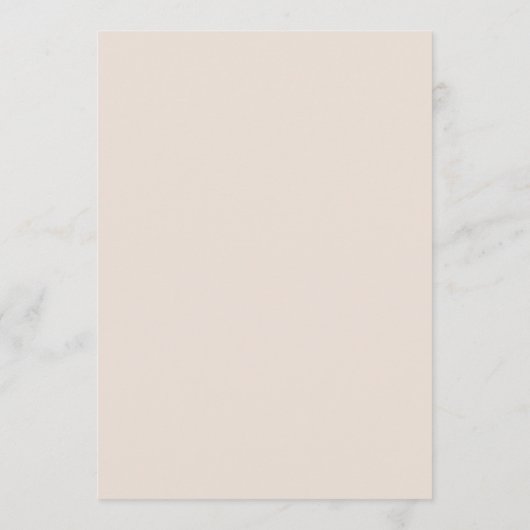 Einfache rustikale Hochzeitsratenkarte Hinweiskarte (Rückseite)