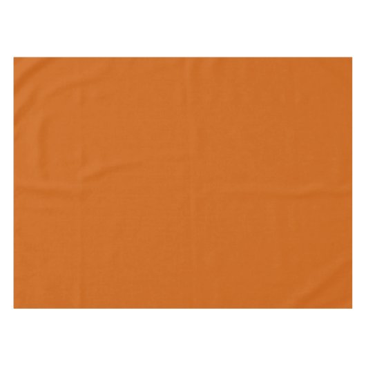 Einfache Rustikale Orangenhalloween Tischdecke (Vorderseite (Horizontal))