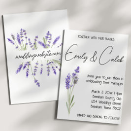 Einfache Rustikale Wasserfarbenfreude Einladung