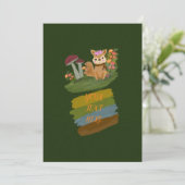 EINFACHE RUSTIKWALDTHEMEN SAVE THE DATE (Stehend Vorderseite)