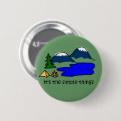 Einfache Sachen - Camping Button (Vorne & Hinten)