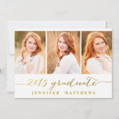 Einfache Sammlung| Einladung zur Graduierung (Vorderseite)