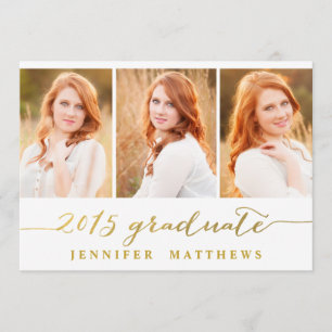 Einfache Sammlung  Einladung zur Graduierung