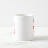 Einfache sanfte Liebe Selbst sei freundlich zu dir Kaffeetasse (Mittel)