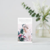 Einfache saubere Fotografie Visitenkarte (Stehend Vorderseite)