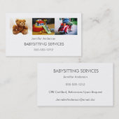 Einfache saubere visitenkarte (Vorne/Hinten)