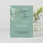 Einfache Save-the-Date-Karte Save The Date (Stehend Vorderseite)
