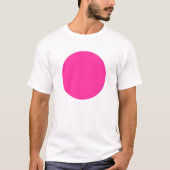 Einfache Schaltung - Hot Pink T-Shirt (Vorderseite)