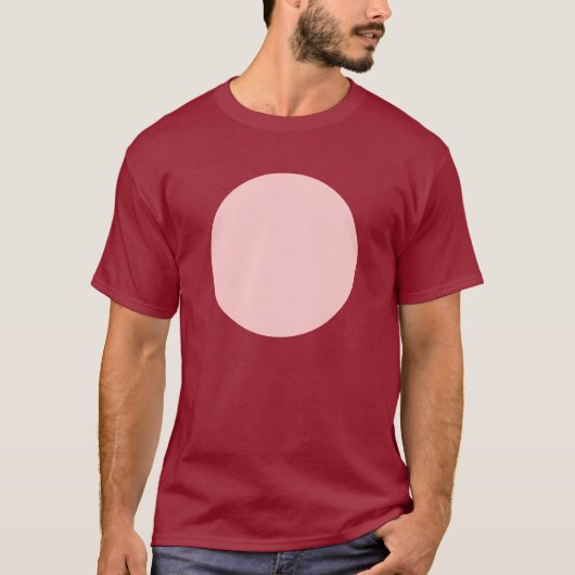 Einfache Schaltung - verblasstes Pink T-Shirt (Vorderseite)