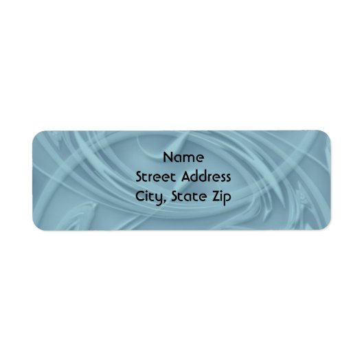 Einfache Schattenkurven über blaue Vorlage (Vorne)