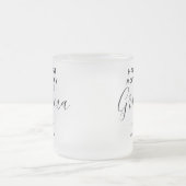 Einfache & schicke Oma Foto Collage Tasse mit Herz (Mittel)