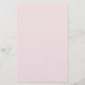 Einfache Schlicht Dusty Rose Stationery Briefpapier (Vorderseite)