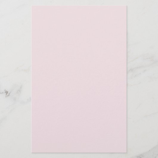 Einfache Schlicht Dusty Rose Stationery Briefpapier (Vorderseite)