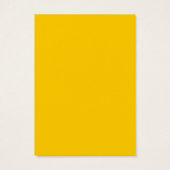 Einfache Schlicht-Gelbe 5x5-DIY-Bingokarte (Rückseite)