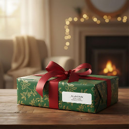 Einfache schlicht-minimalistische Rücksendeadresse