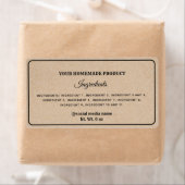 Einfache schlichte Beipackzettel (Insitu)