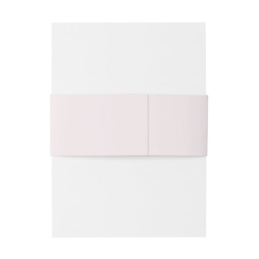 Einfache Schlichte Blütenfarbe Solid Background Mo Einladungsbanderole (Rückseitenbeispiel)