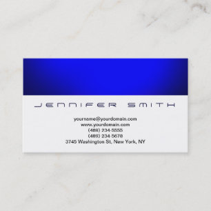 Einfache Schlichte Business Card Visitenkarte
