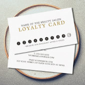 Einfache Schlichte Elegante Treuekarte