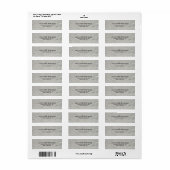 Einfache Schlichte Graue Mauer (Vorne)