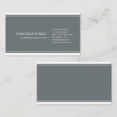 Einfache Schlichte Harmonische Farben Modernität Visitenkarte (Vorne/Hinten)