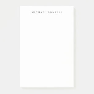 Einfache Schlichte Minimalistische Elegant Moderne Post-it Klebezettel