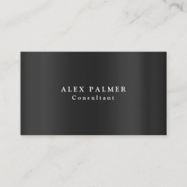 Einfache Schlichte, moderne graue Hintergrundgesch Visitenkarte