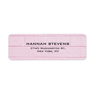 Einfache Schlichte rosa Wand Elegant Modernste