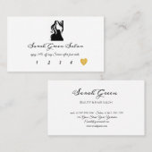 Einfache schlichte visitenkarte (Vorne/Hinten)