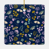 Einfache Schmetterlingsarbeit bei einem Geschenk z Keramikornament (Rückseite)