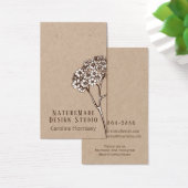 Einfache SchmuckEarring-Anzeige Rustikale Karte (Schreibtisch)