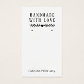 Einfache SchmuckEarring Display Blue Card (Vorderseite)