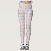 Einfache Schneeflocke Leggings (Vorderseite)