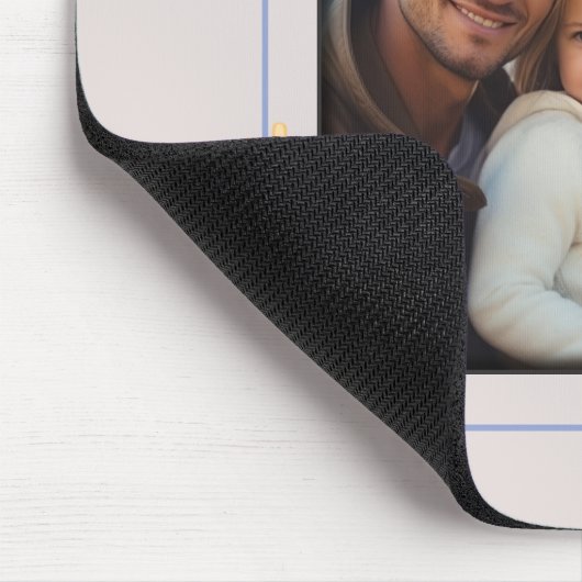 Einfache Schneeflocke Mousepad (Ecke)