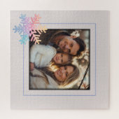 Einfache Schneeflocke Puzzle (Horizontal)