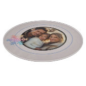 Einfache Schneeflocke Schneidebrett (Ecke)