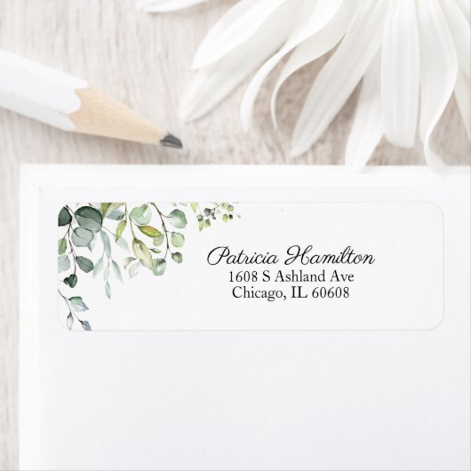 Einfache Schöne Wasserfarbe Eukalyptus Grüne La (Insitu)