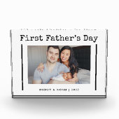 Einfache Schreibmaschine | Foto des Ersten Vaters (Vorderseite)